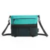 Bolsa transversal para trilha ao ar livre, mini bolsa quadrada pequena colorida personalizada, bolsa de ombro versátil e moderna, bolsa de celular para esportes e para o dia a dia