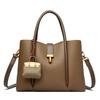 Bolsa de ombro feminina transfronteiriça, elegante e moderna, bolsa de mãe, bolsa de mão de alta capacidade, bolsa transversal para viagem