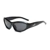 Gafas de sol deportivas para montar mujer cyberpunk futurista gm chica caliente foto callejera gafas de sol con protección UV hombre