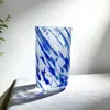 Venta al por mayor de fabricantes Tazas de Vidrio de Puntos Multicolor Personalizadas Estilo Retro Europeo y Americano Tazas de Cóctel Tazas de Vidrio para Jugo en Casa