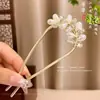 Horquilla de estilo chino moderna, estilo antiguo, estilo de hadas, paso a paso, disco de alta calidad, broche para el cabello, horquilla con borla antigua de súper hada