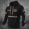Jerseys de equipo transfronterizos europeos y americanos de talla grande, estampado digital 3D, corte holgado, con cremallera, con capucha, sudaderas deportivas, sudaderas de invierno