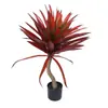 Árbol de Sangre de Dragón Simulada para Interiores, Grande, de Pie, Planta Verde Artificial, Decoración de Paisajismo para Escaparate de Centro Comercial, Decoración de Bonsái de Agave