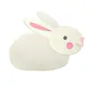 Fabricante de Parches de PVC de Silicona para Animales, Parches de Silicona Creativos de Dibujos Animados, Imanes de Nevera de Conejito Pequeño, Accesorios Decorativos