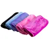 Toalla desmaquillante de microfibra/paño desmaquillante de terciopelo toalla facial perezosa/toalla facial súper suave de terciopelo de coral secado rápido