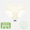 Ropa Interior para Mujer 10A Algodón Puro Antibacteriano Entrepierna con Encaje Bragas para Mujer Verano Delgadas Seda de Hielo Sensación Fresca Sin Costuras Máscara