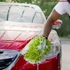 Guantes para Lavar Coches Chenilla Espesa Esponja Pata de Oso Doble Cara Impermeables Felpa Coral Insecto Guantes para Lavar Coches