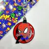 Llavero Giratorio de Merchandising de Película de Héroes Llavero Metálico de Dibujos Animados para Coche Colgante Accesorio para Bolso