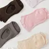 Calcetines de Yoga de Cinco Dedos para Mujer, Calcetines Antideslizantes para Pilates, 10A Antibacterianos, Resistentes al Olor, Absorbentes del Sudor, Calcetines Deportivos Profesionales para Dedos