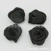 Rosa de Cinta de Poliéster de unos 2 cm Brotes Flores para Joyería Flores Hechas a Mano Accesorios para Ropa Accesorios para Juguetes