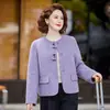 Moda Transfronteriza Otoño-Invierno 2026 para Madres: Cárdigan Abrigo Casual, Tallas Grandes, Elegante, Rejuvenecedor, Versátil