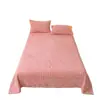 Juego de sábanas de cama nuevo 2026, color sólido, engrosado, terciopelo de leche, tamaño grande, con borlas, amigable con la piel, suave y cálido, juego de ropa de cama de invierno de tres piezas
