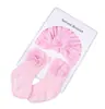Venta caliente transfronteriza calcetines de flor para bebé recién nacido traje de tarjeta de papel accesorios para el cabello infantiles transpirables de alta elasticidad gorro para fontanela