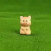 Micro-Paisaje de Musgo Creativo DIY Accesorios de Resina, Figuras de Animales Conejo y Oso, Adornos Decorativos de Resina