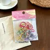 Gomas para el pelo plateadas para niños, Diademas con lazo para niñas pequeñas, Anillos de perlas para el pulgar, Cuerdas trenzadas para el pelo de niñas, Gomas para el pelo de bebé