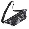 Riñonera para Hombre Impermeable Bolsa para Teléfono Móvil Deportes Trabajo Bandolera Gran Capacidad Bolsa de Cajero de Puesto Nylon Bolsa de Pecho para Correr