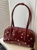 2025 Nuevo Bolso de Hombro para Viajero de Temperamento Simple de Moda Retro Niche Sobaco Gran Capacidad Bolso de Mujer de Moda