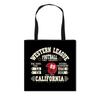 Bolsa de Tote Estampada Tema Super Bowl Transfronterizo 2024 Bolsa de Regalo Portátil Ecológica Bolso de Hombro
