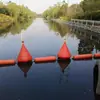 Boyas de Advertencia Cónicas Engrosadas Integradas Profesionales, Bolas Flotantes, Tubos Flotantes, Boyas de Posicionamiento en el Agua, Marcadores de Canal Moldeados por Rotación