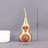 Adorno de Calabaza de Latón Puro para la Fortuna y el Bienestar para Decoración del Hogar, Manualidad para Escritorio de Oficina, Venta al por Mayor de Decoración de Calabaza