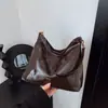 Bolso Retro de Gran Capacidad para Mujer 2025 Otoño e Invierno Nuevo Estilo de Moda Bolso Cruzado Textura Bolso de Hombro Tote Simple