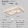 Lámpara de Techo para Sala de Estar de Lujo Ligero Italiano Lujo Ligero Gama Alta Moderna Simple y Elegante Nueva 2025 Luz Principal para Sala de Estar