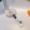 Lanyard de garra de gato de borracha macia de desenho animado pingente de chaveiro de carro acessórios de chaveiro de cor de doce macaron fofo decoração de bolsa