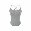 Camisola de tiras Pure Desire con copas para mujer, Ropa interior para la temporada de primavera, Top base sin mangas dulce y picante sexy, Tejido cepillado, Adecuado para usar con prendas exteriores