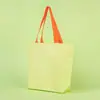 Sacolas transparentes trançadas personalizadas para padarias e cafeterias, bolsas de mão personalizadas para exposições e eventos, bolsas chamativas, sacolas de compras ecológicas