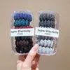 Faixa de Cabelo Grossa e Durável para Mulheres 2025 Novo Estilo Faixa de Cabelo com Bola Corda de Cabelo Elástica Alta Sem Costura Faixa de Cabelo Acessórios de Cabelo