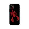 Adequado para iPhone15 personalizado marca de moda capa de telefone escorpião escuro