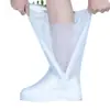 Cubrezapatos de lluvia para adultos son portátiles, impermeables, antideslizantes, engrosados y resistentes al desgaste, adecuados tanto para hombres como para mujeres, para ciclismo al aire libre y senderismo en días lluviosos