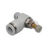 Válvula reguladora SL8-02, válvula de mariposa, válvula reguladora SL, conector rápido, control de velocidad, unidireccional, mantenimiento de presión, conector rápido, tubería de aire, conector rápido