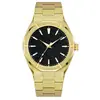 Reloj para Hombre de Negocios de Moda Transfronterizo, Correa de Acero Inoxidable Mate, Reloj de Cuarzo Luminoso Resistente al Agua, Venta Directa de Fábrica