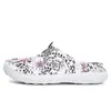 Chinelos Croc Femininos Verão Novo Outdoor Litoral Chinelos Leves Antiderrapantes Respiráveis Casuais Sapatos de Jardim Calçados Femininos Transfronteiriços