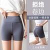 Primavera y Verano Nuevos Pantalones Tiburón de Tres Puntos Shorts de Cintura Alta Ropa Exterior para Mujer Leggings de Seguridad Elásticos Antitransparentes Negros para Mujer