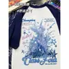 Camisetas personalizadas de manga curta 100% algodão para eventos esportivos, personalização de LOGO DIY de formatura para alunos do ensino fundamental II e médio