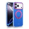 Funda Protectora Color Caramelo Colorida Adecuada para Teléfono Móvil Apple 18Promax con Soporte Giratorio y Succión Magnética Iphone17