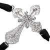Cadena cruzada de diamantes de Amazon para mujer, estilo europeo y americano, para bikini, bragas con diamantes de imitación