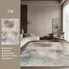 Alfombra para Sala de Estar 2026 Nueva Moderna Simple Sin Lavado Limpiable Alfombra para Dormitorio Tacto de Alta Gama Impermeable Resistente a Manchas Alfombra para Mesita de Noche