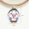 Muñecos de Relleno de Algodón con Estampado de Dibujos Animados, Ropa para Niños, Zapatos y Sombreros, Broches Decorativos, Accesorios de Ropa para Niños, Colgantes para Bolsos, Fundas para Teléfonos Móviles
