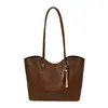 Bolsa de Tote Tejida de Paja Estilo Coreano al por Mayor para Mujer 2025 Otoño Nuevo Bolso de Hombro de Gran Capacidad de Moda Bolso de Axila Madre-Hija
