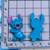 Accesorios de resina con diseño de animal de dibujos animados brillante, puntada, bailando, aplaudiendo, para cuerda de pelo, pasador, funda de teléfono, parche