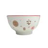 Vajilla de cerámica Jingdezhen de lujo, ligera y esmaltada, ideal para el hogar, con diseño de porcelana de hueso.