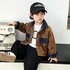 Roupa de Outono para Meninos 2026 Novo Estilo Moda Infantil Crianças Pequenas Bonito Jeans Roupas Meninos Primavera Outono