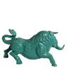 Fábrica texto ao vivo play imitação turquesa ornamentos de vaca decoração variedade chinesa sala de estar estudo mesa de escritório presentes empresariais
