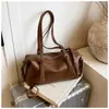 Bolso de almohada retro moderno estilo coreano, nuevo bolso de mano casual para mujer para ir al trabajo, bolso de hombro versátil estilo Boston o bolso de axila