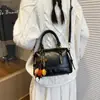 Bolsa de nicho texturizada feminina 2025 nova outono/inverno retrô versátil bolsa transversal bolsa de mão fashion bolsa travesseiro