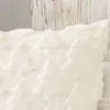 Funda de almohada acolchada de felpa de Navidad transfronteriza Cojín de almohada para sofá de alce y copo de nieve americano Funda de almohada de cabecera
