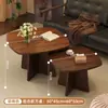 Mesa de Centro Sala de Estar Hogar Mesa de Té 2025 Nueva Elegante Pequeña Mesa Lateral de Sofá Mesa Redonda Pequeña Mesa de Té de Balcón Mesa Pequeña